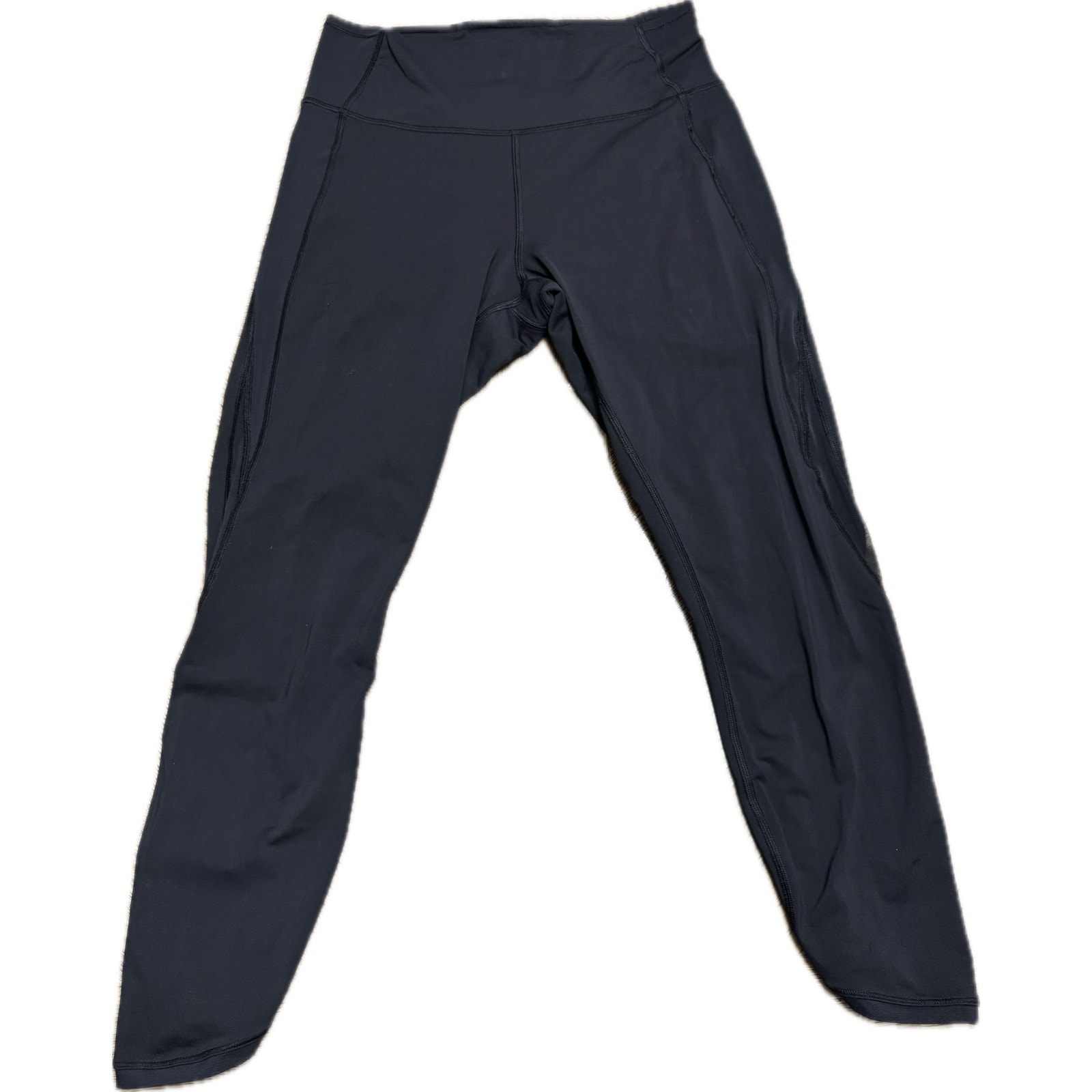 Lululemon Mesh Crop Leggings - Black Size 10 - Euc